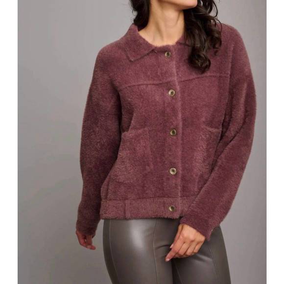 NEW RINO & PELLE bubbly jacket in prune - Picture 1 of 3